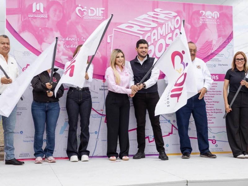 Lanzan Sistema DIF Matamoros la “Ruta Camino Rosa”: Transporte exclusivo y seguro para&nbsp;mujeres