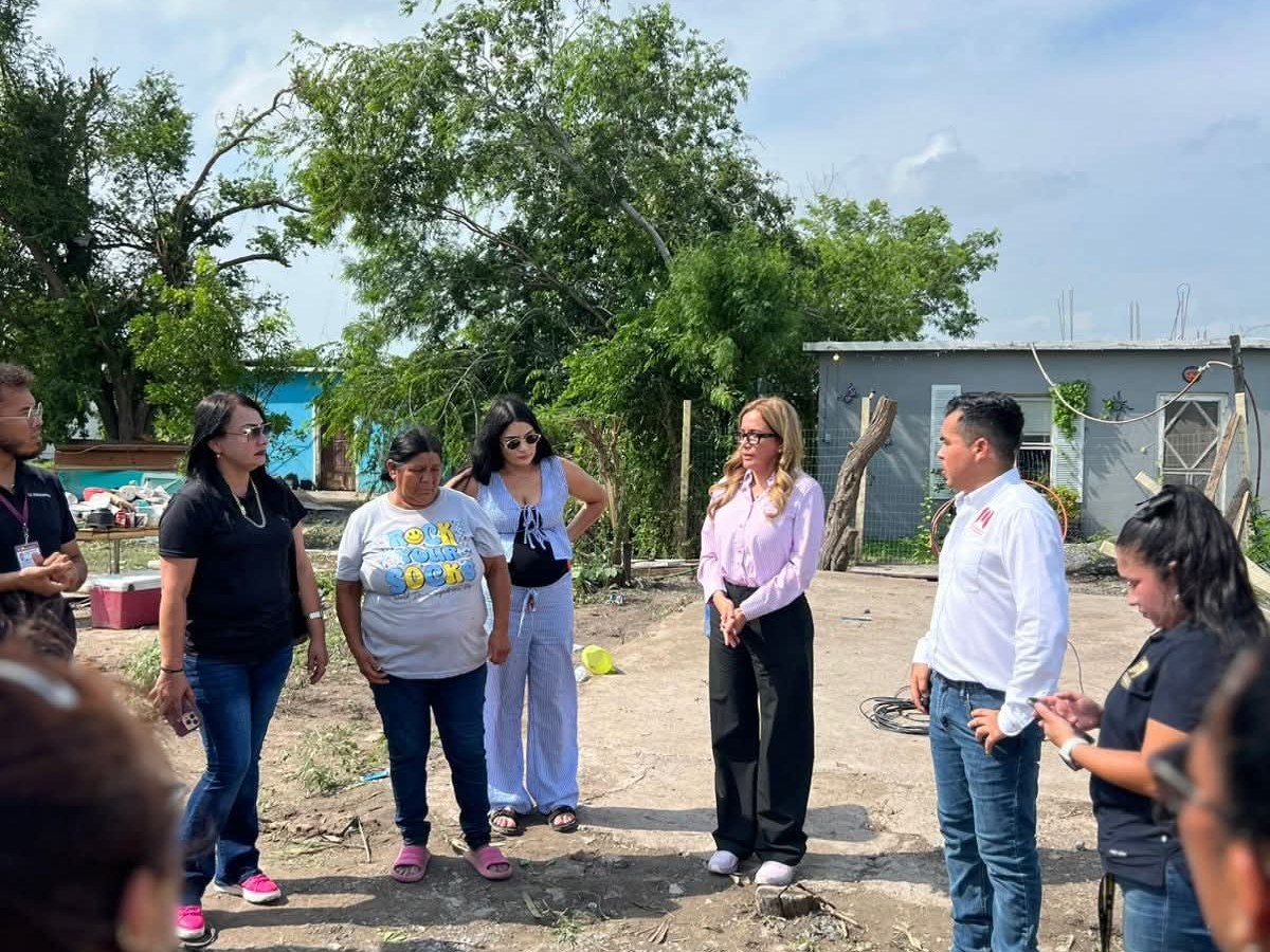 GOBIERNO DE MATAMOROS BRINDA APOYO INMEDIATO A FAMILIA AFECTADA POR FUERTES VIENTOS EN POBLADO&nbsp;CONTROL
