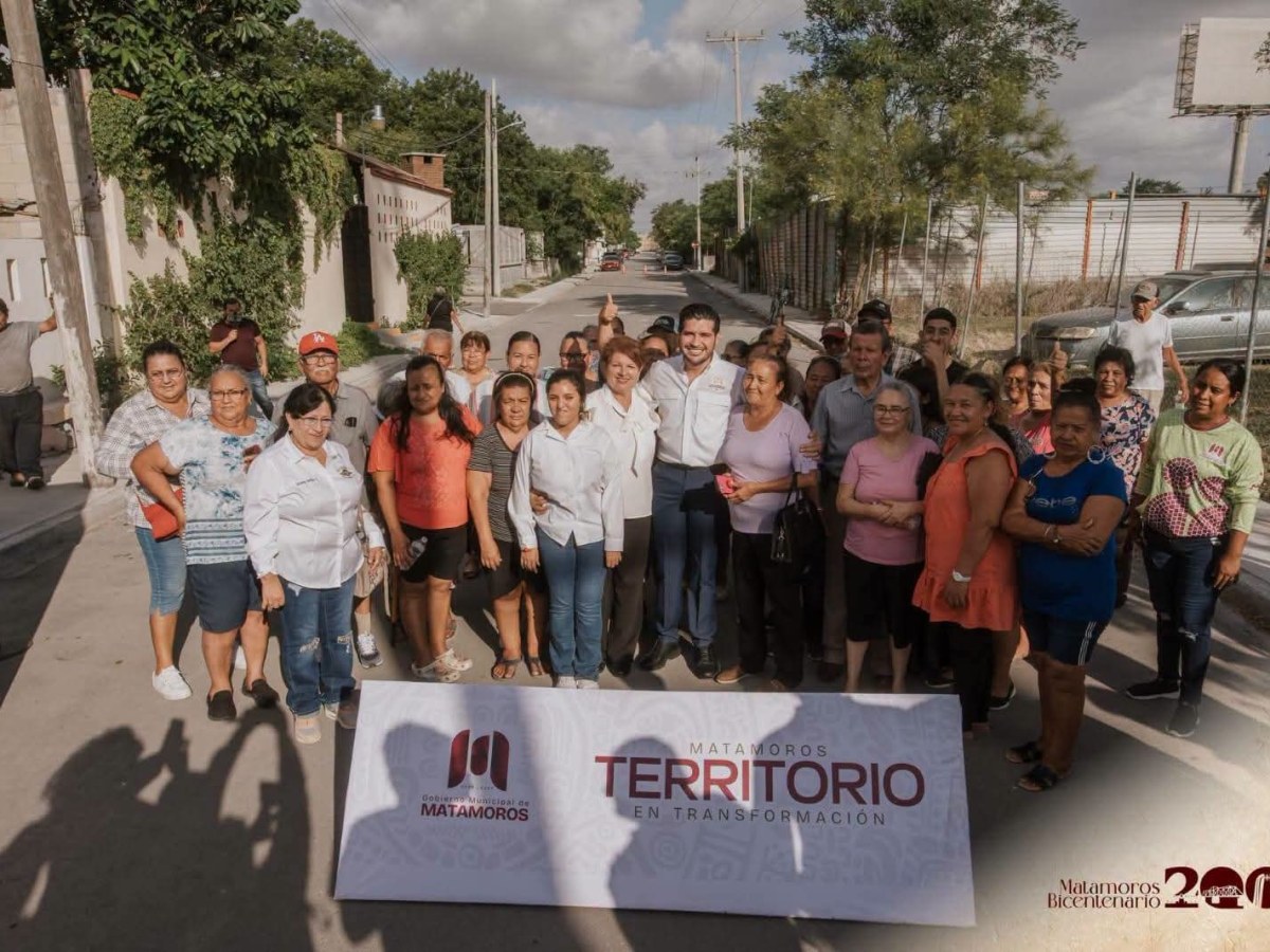 Inaugura el  alcalde Beto Granados obra de pavimentación en la colonia Revolución&nbsp;Verde
