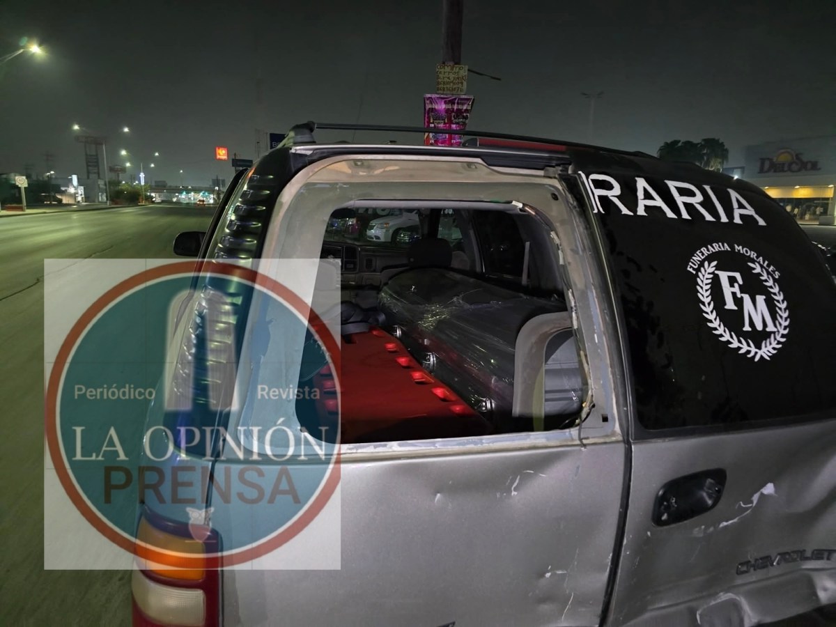 🚔 Conductor impacta carroza fúnebre y termina detenido en&nbsp;Matamoros