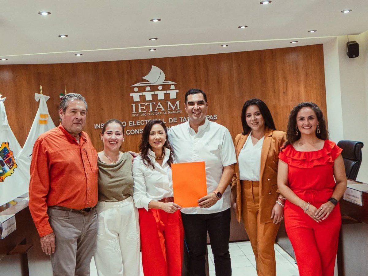 Movimiento Ciudadano Tamaulipas, encabezado por nuestro Coordinador Estatal Roberto Lee , acompañado por el Delegado Nacional, Gustavo Cárdenas, y por integrantes de la familia naranja, acudieon ante el IETAM, en Ciudad Victoria, para manifestar formalmente nuestra intención de participar en el Proceso Electoral&nbsp;2027.